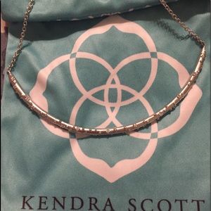 Kendra Scott Amber adjustable choker in silver